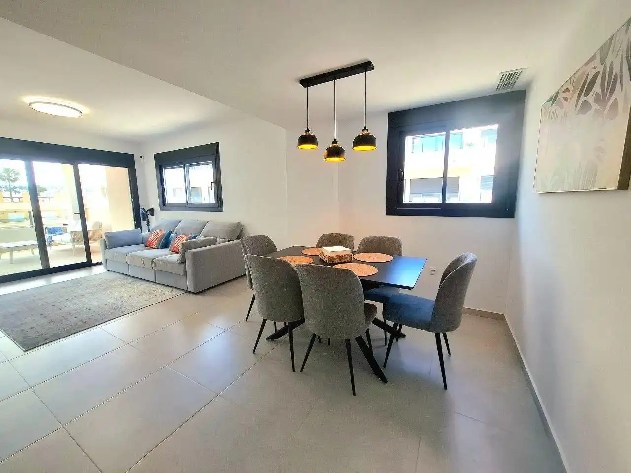 Comedor de Apartamento en venta en Orihuela con Jardín privado, Terraza y Trastero