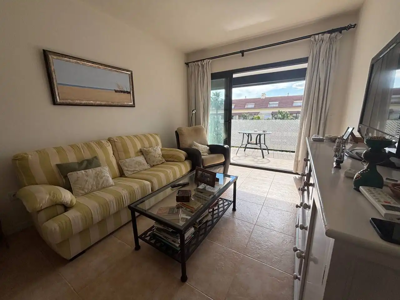 Sala d'estar de Apartament en venda en Islantilla amb Aire condicionat, Calefacció i Terrassa
