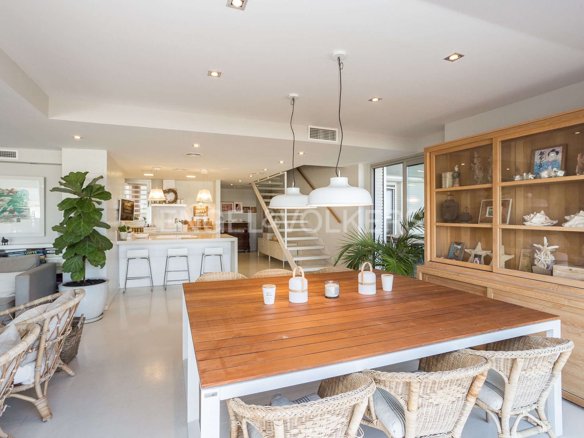 Kitchen of Attic to rent in Sant Pere de Ribes  with Heating, Terrace and Balcony