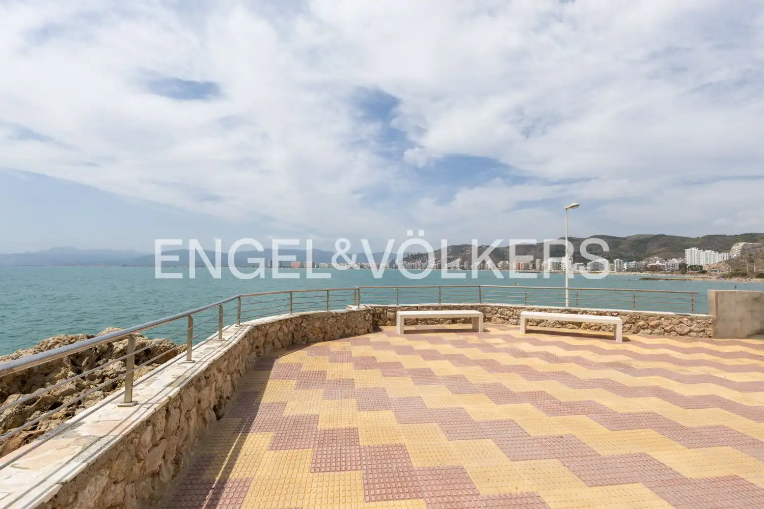 Terrace of Flat for rent in Cullera  with Heating, Furnished and Balcony