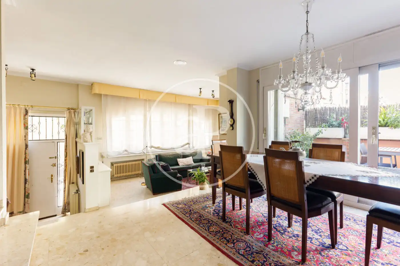 Dining room of Houses for sale in Montcada i Reixac  with Air Conditioner, Heating and Terrace