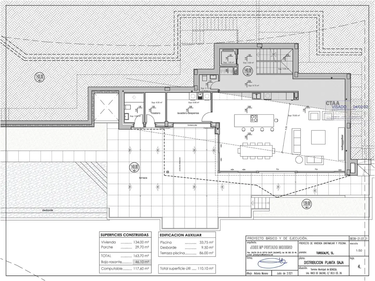 Villa mit Pool zum Verkauf in La Fustera, imagen 15
