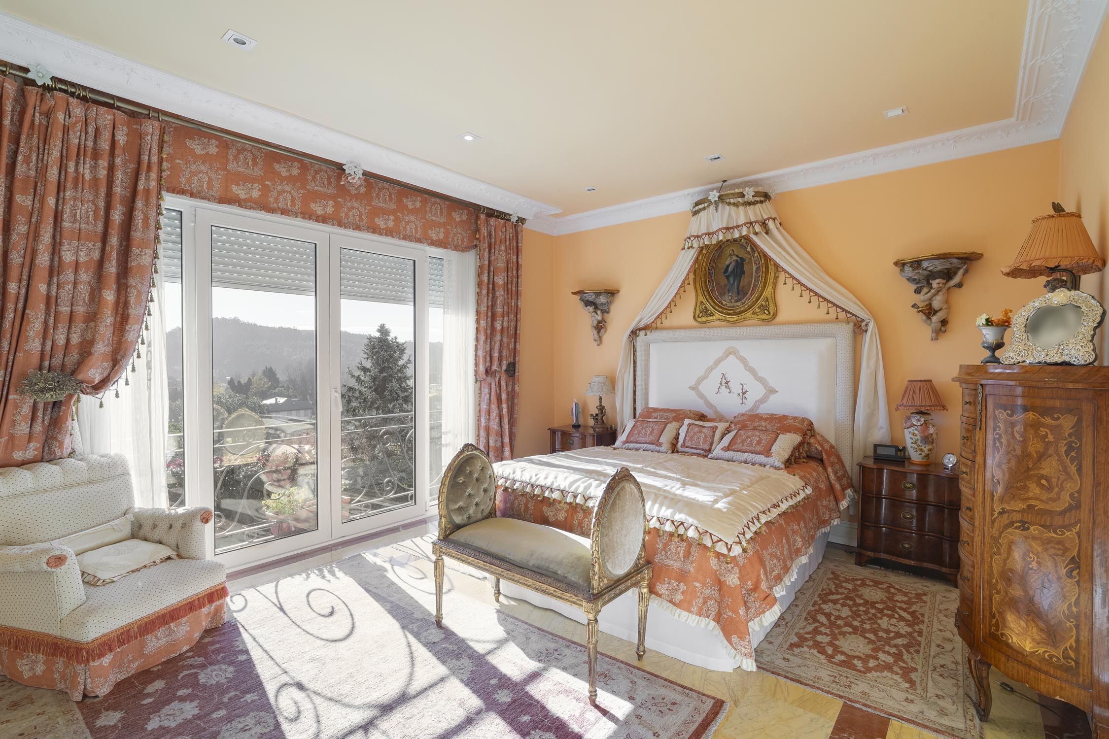 Bedroom of House or chalet for sale in Bergondo  with Air Conditioner, Heating and Private garden