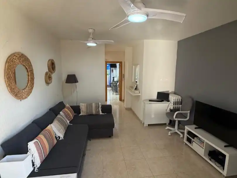 Sala d'estar de Apartament en venda en Xeraco amb Terrassa i Balcó