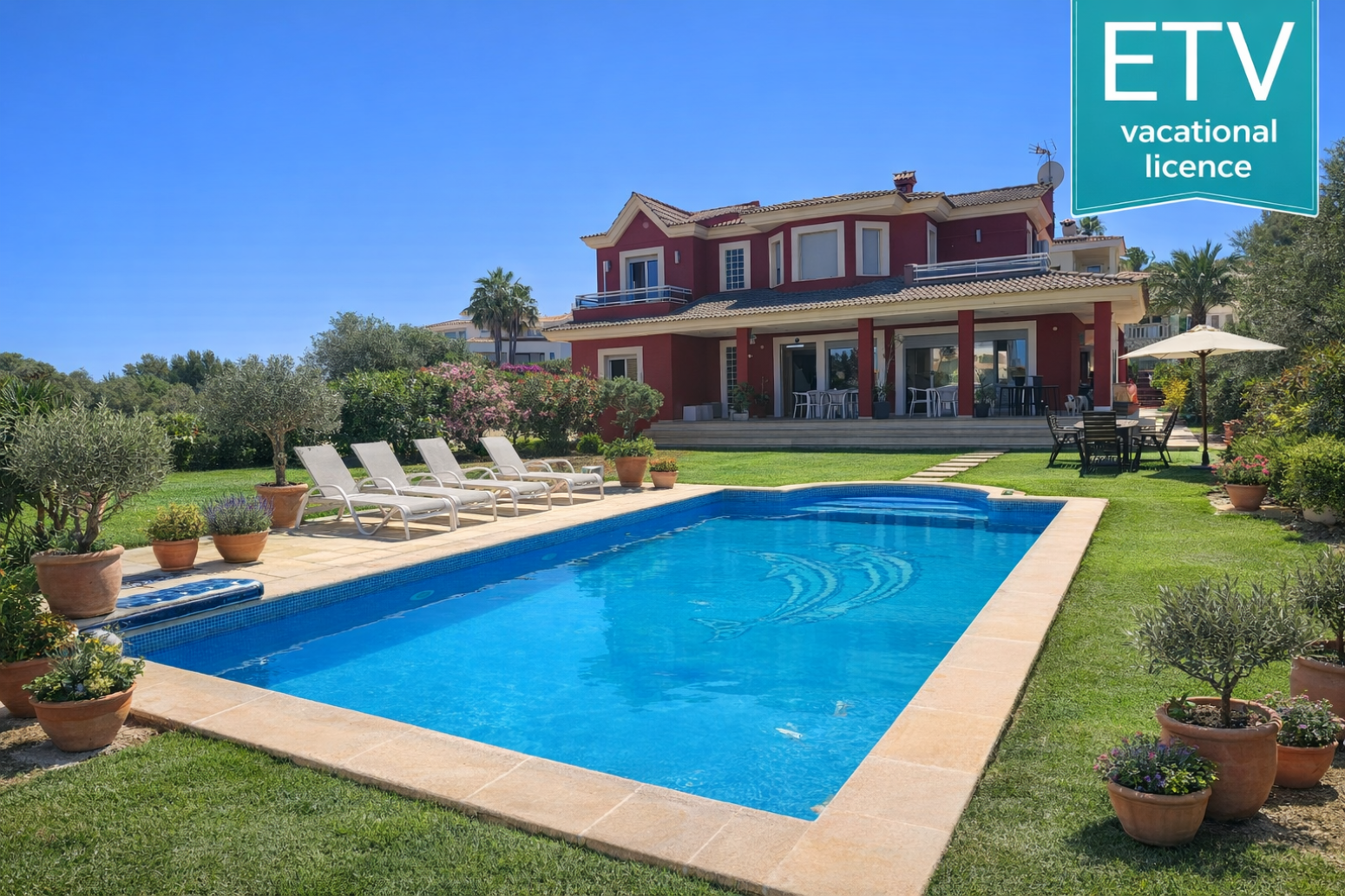 Piscina de Casa o xalet en venda en Llucmajor amb Aire condicionat, Calefacció i Jardí privat