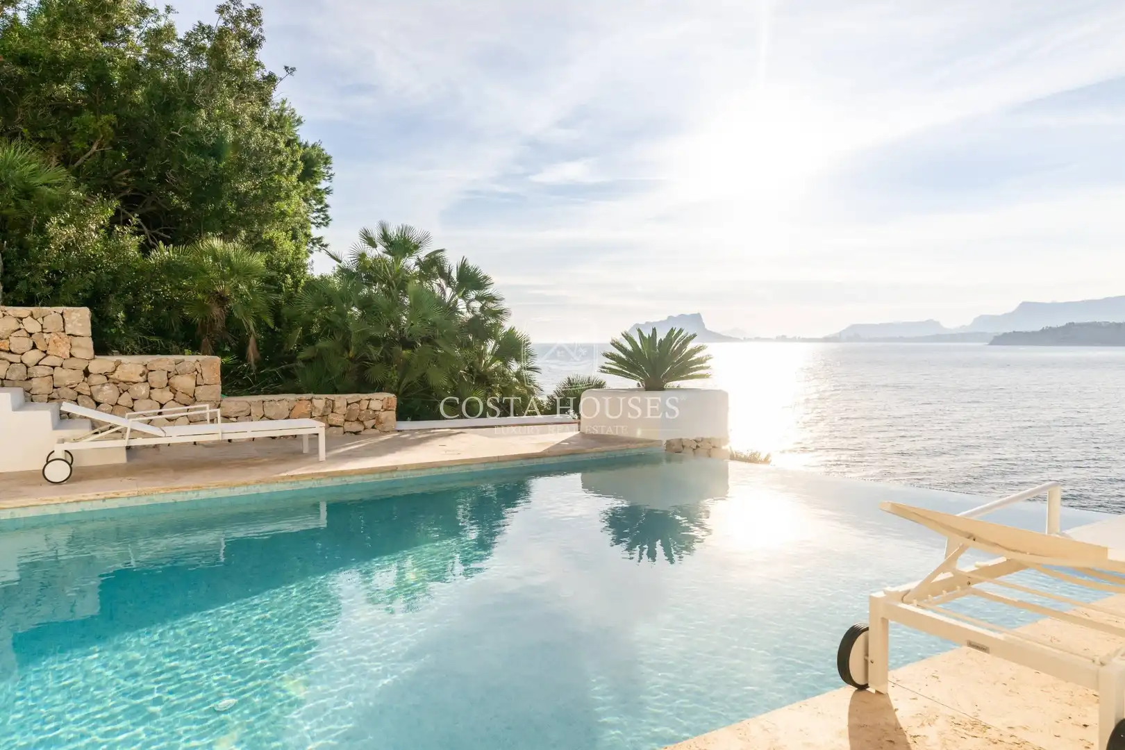 Swimming pool of Houses for sale in Moraira  with Air Conditioner, Private garden and Terrace