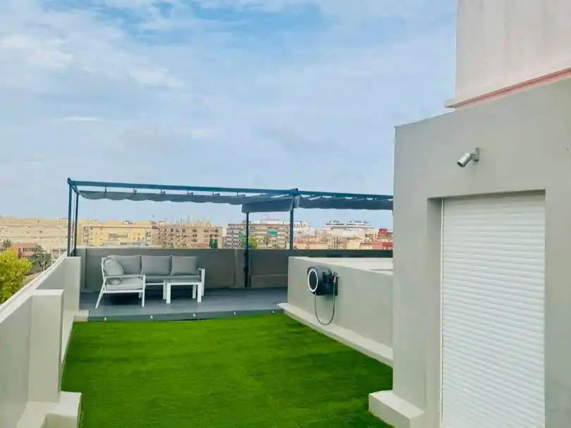 Terrasse von Wohnung zum Verkauf in Sagunto / Sagunt mit Klimaanlage und Terrasse