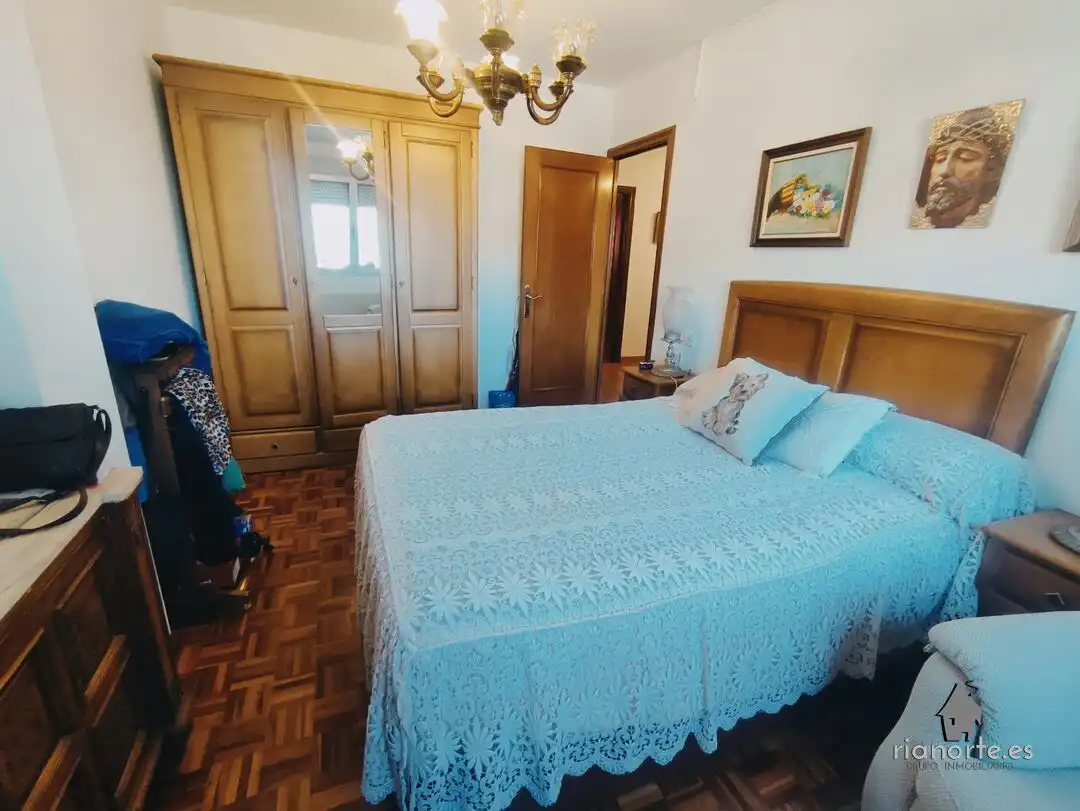 Bedroom of Flat for sale in Laviana  with Heating, Terrace and Storage room