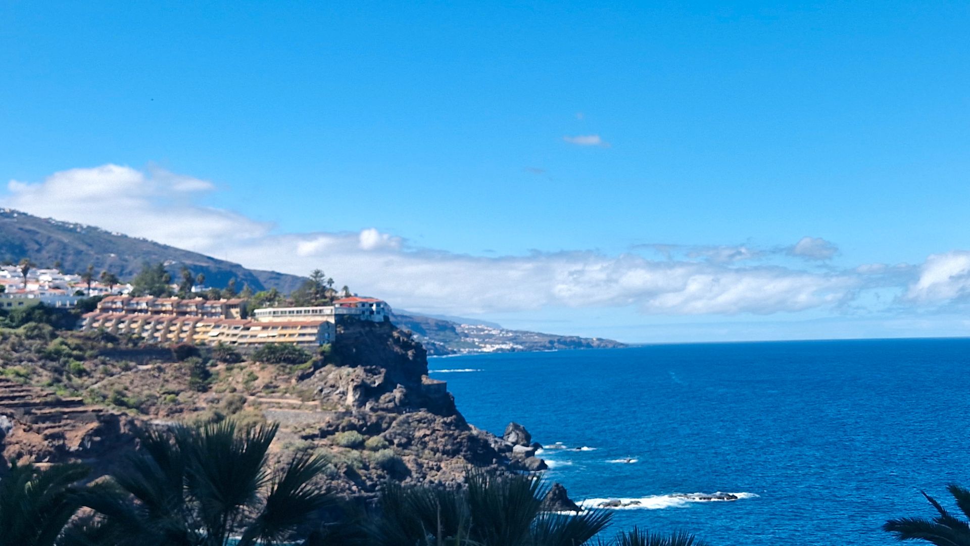 Vista exterior de Estudi de lloguer en Los Realejos amb Moblat, Rentadora i Balcó