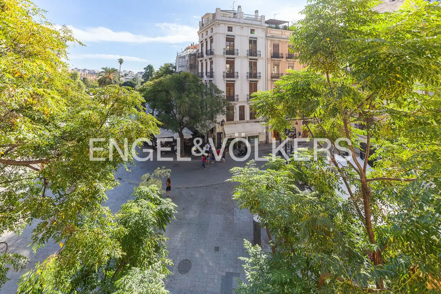 Vista exterior de Piso de alquiler en Valencia con Aire acondicionado, Calefacción y Parquet