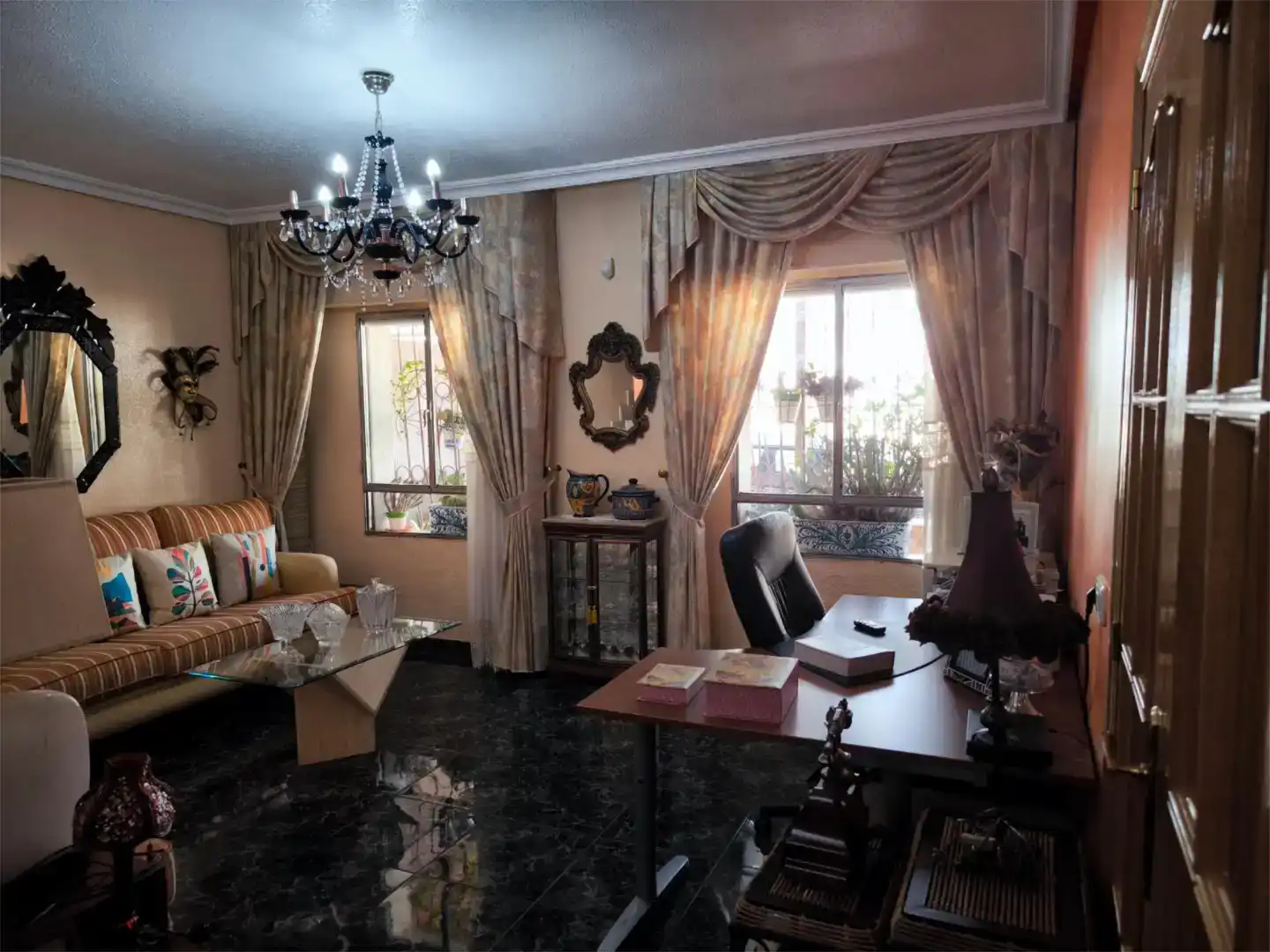 Sala d'estar de Casa adosada en venda en Molina de Segura amb Aire condicionat