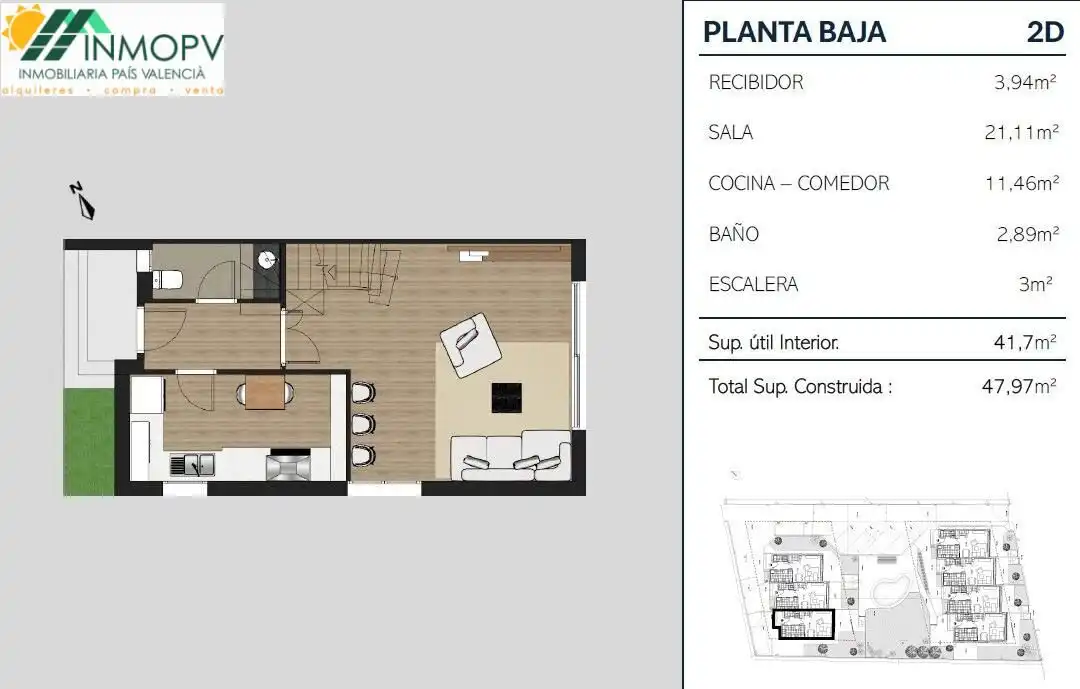 Casa adosada en venda en Vinaròs amb Aire condicionat, Jardí privat i Terrassa