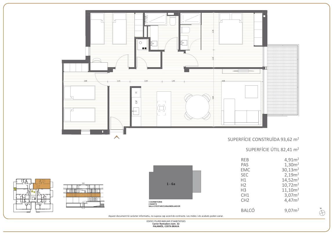 Flat for sale in Palamós  with Air Conditioner, Heating and Terrace