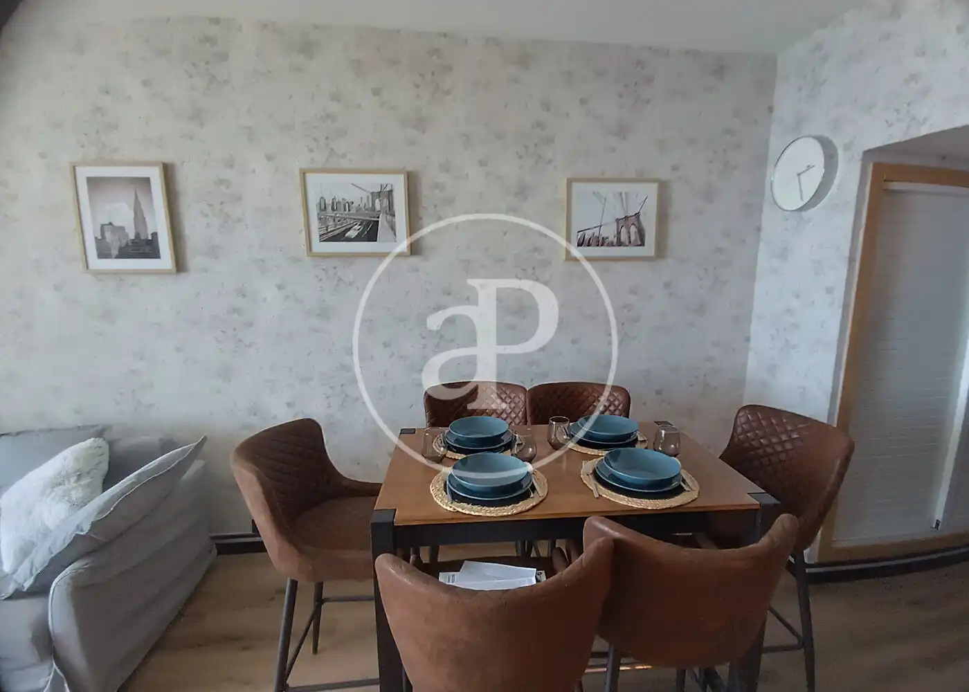 Esszimmer von Wohnung zur Miete in Calvià mit Klimaanlage, Heizung und Privatgarten