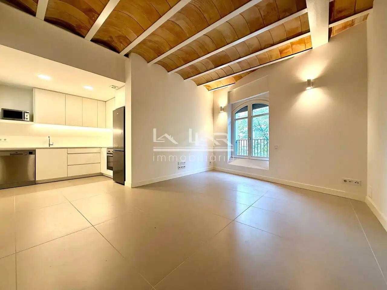 Vista exterior de Piso de alquiler en Vic con Aire acondicionado, Calefacción y Jardín privado