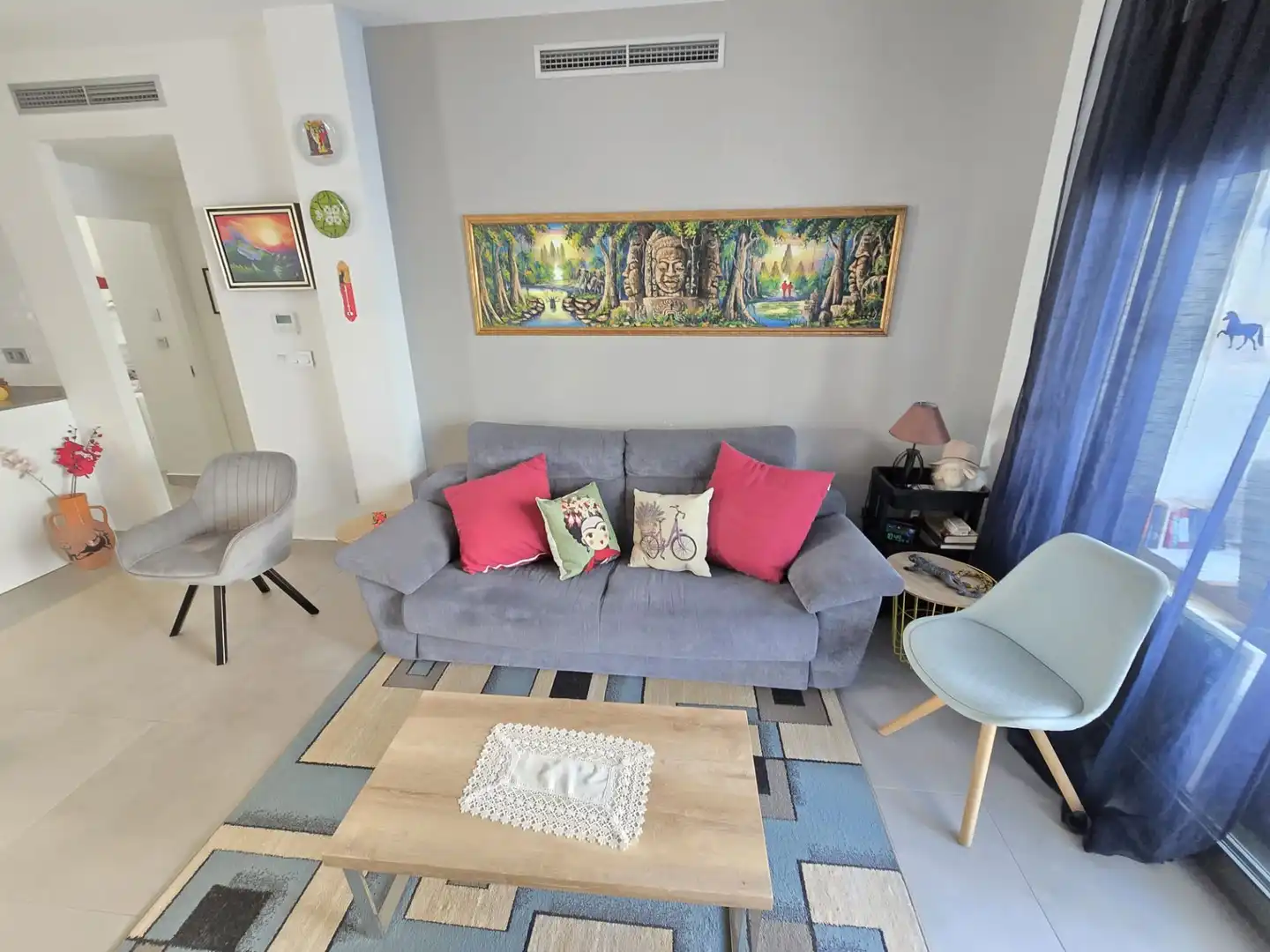 Sala de estar de Casa o chalet en venta en Pilar de la Horadada con Aire acondicionado, Calefacción y Terraza