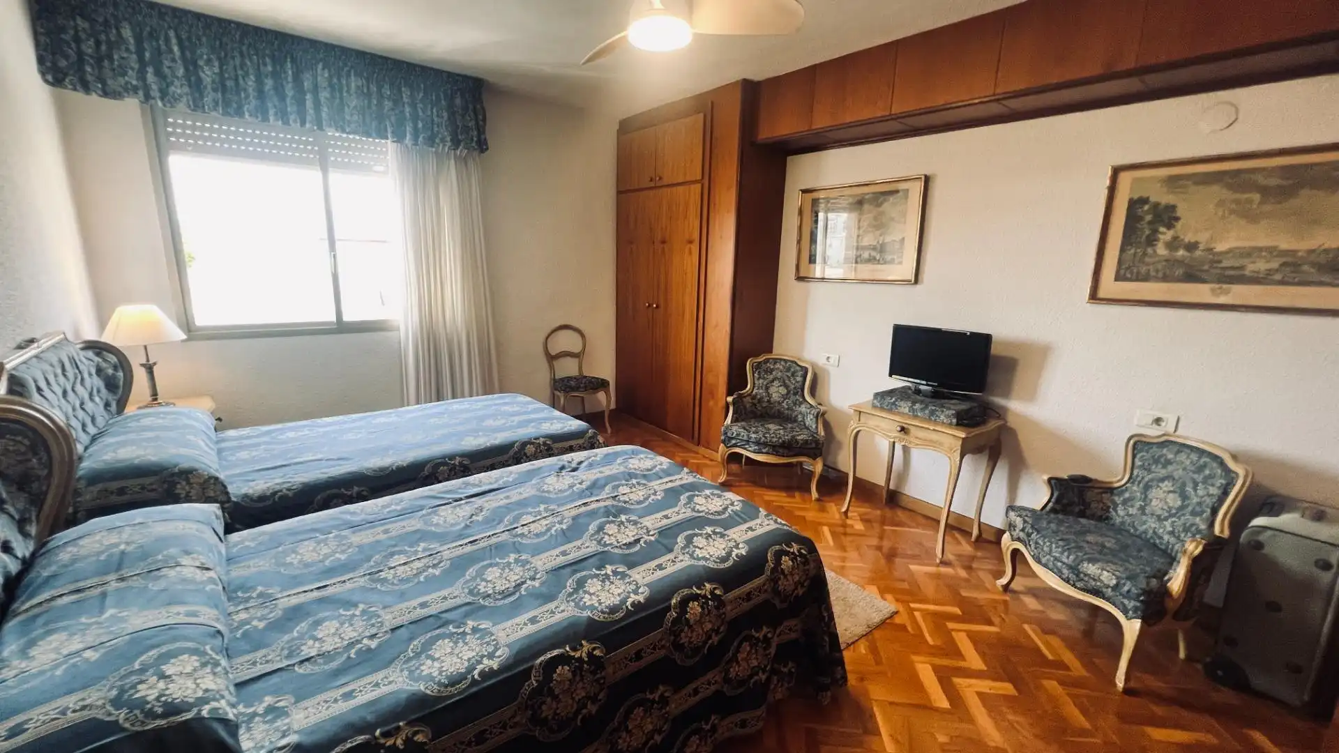 Bedroom of Flat for sale in Castellón de la Plana / Castelló de la Plana  with Air Conditioner, Private garden and Furnished