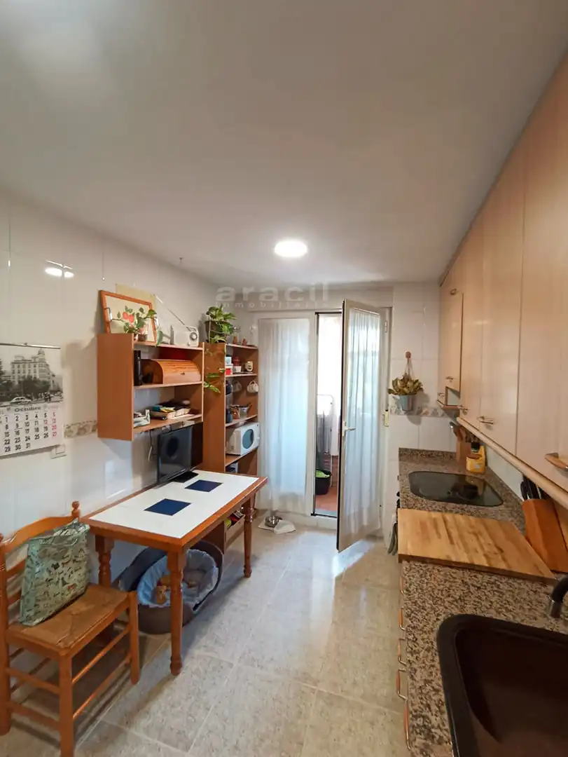 Kitchen of Flat for sale in Alcoy / Alcoi  with Air Conditioner and Storage room
