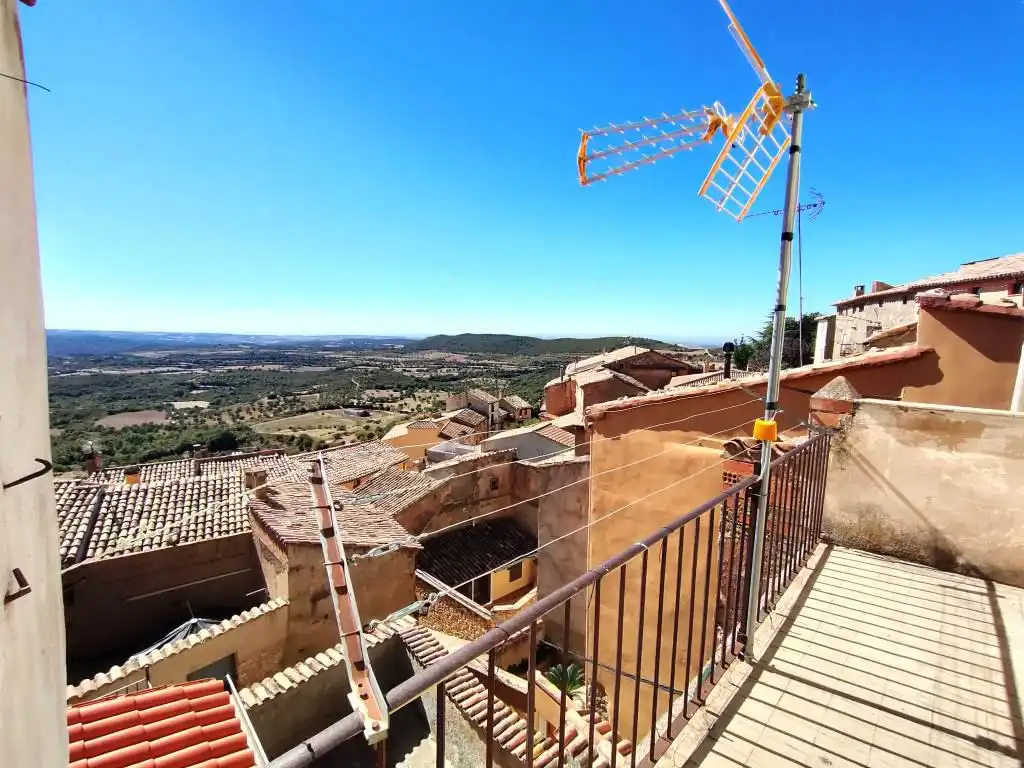 Vista exterior de Casa o xalet en venda en Peralta de Calasanz