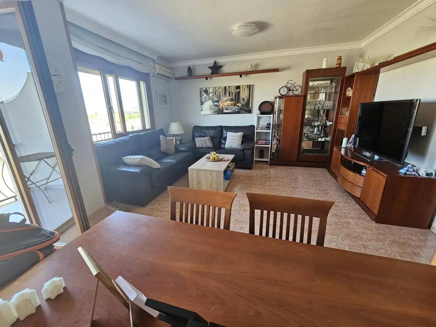 Sala d'estar de Casa adosada en venda en Malgrat de Mar amb Aire condicionat, Calefacció i Jardí privat