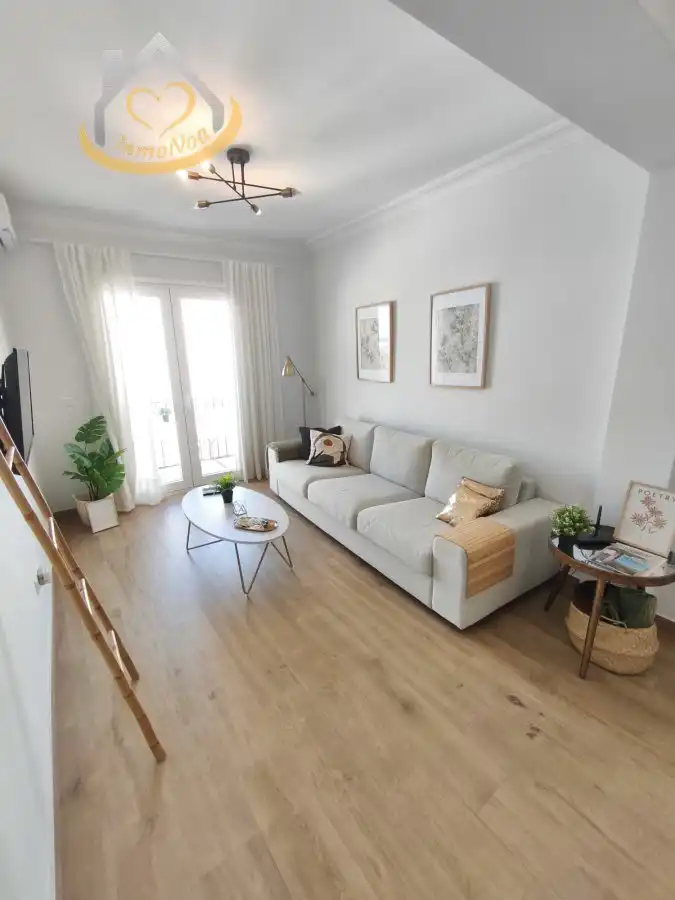 Sala de estar de Piso en venta en Cartaya con Aire acondicionado, Trastero y Amueblado