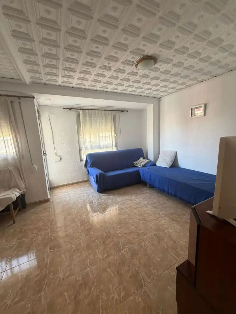 Bedroom of Flat for rent in Aldaia  with Air Conditioner, Furnished and Balcony