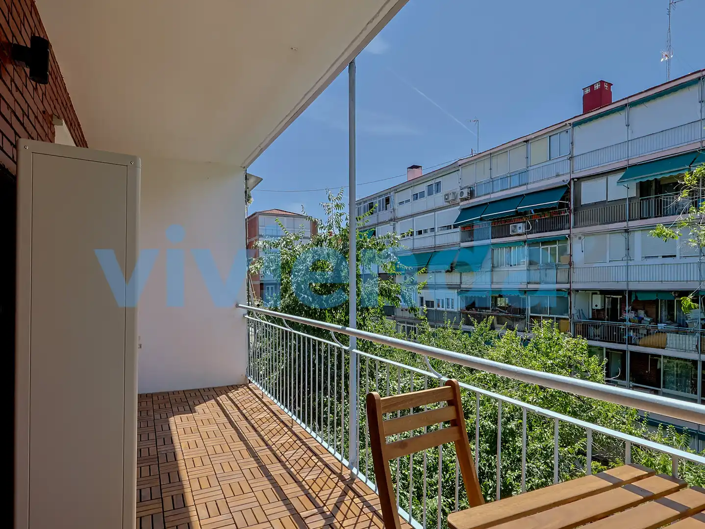 Terraza de Piso de alquiler en Madrid con Aire acondicionado, Calefacción y Terraza
