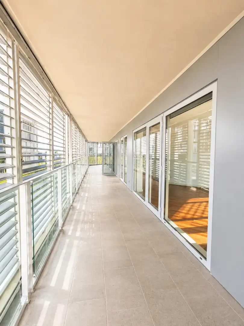 Vista exterior de Piso de alquiler en Barcelona con Aire acondicionado, Calefacción y Parquet