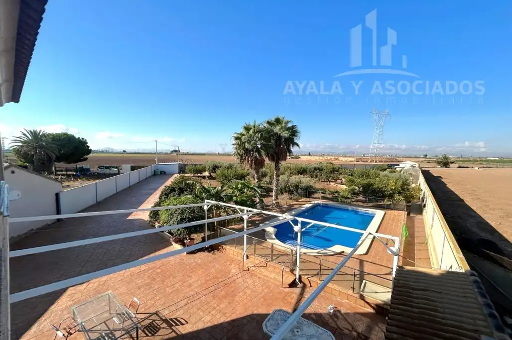 Vista exterior de Finca rústica en venda en Cartagena amb Aire condicionat, Calefacció i Jardí privat