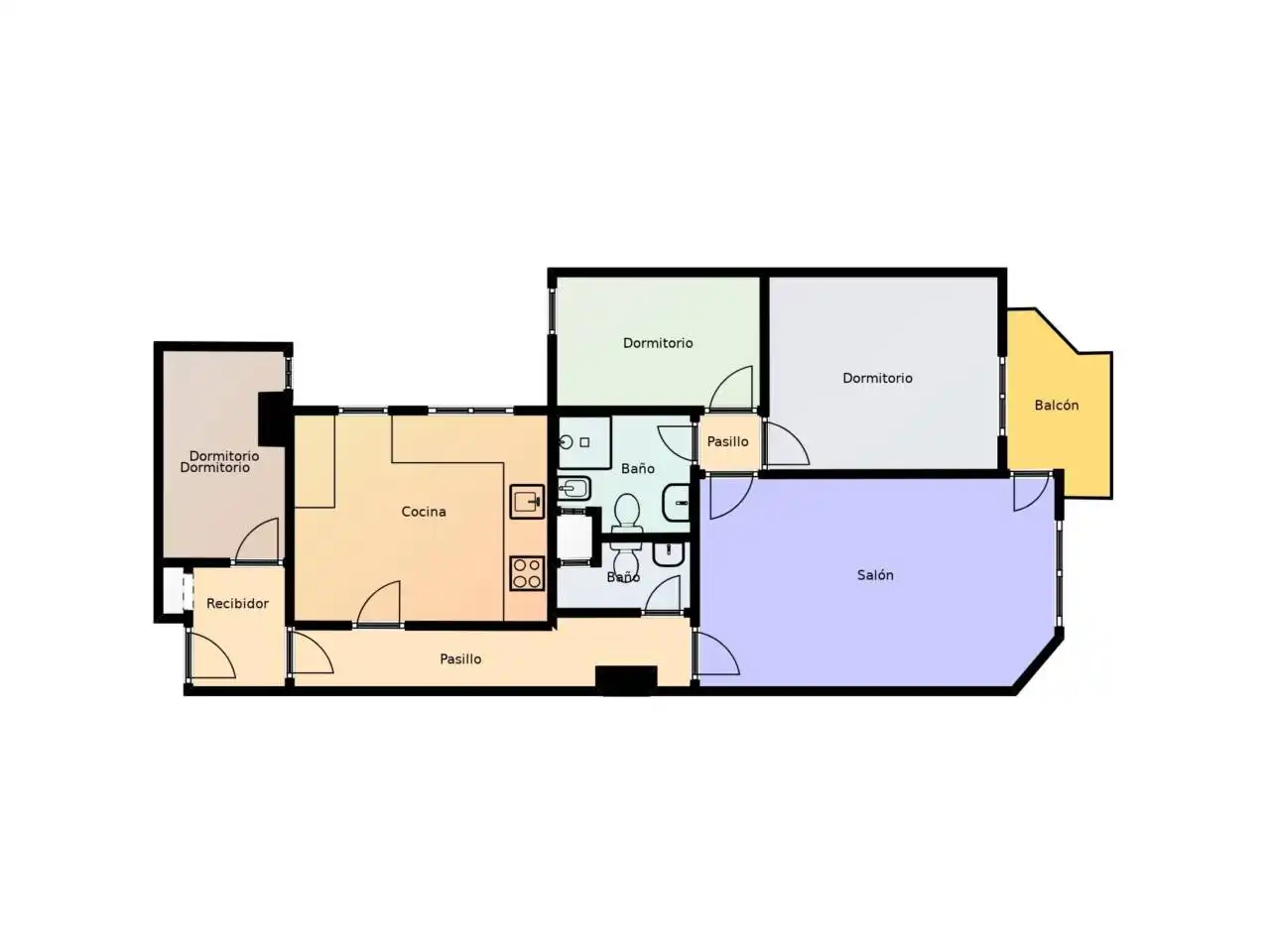 Appartamento con terrazza in vendita a Plaza Nuestra Señora de Montserrat 10, imagen 24