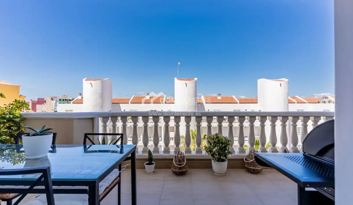 Terrasse von Wohnung zum Verkauf in Santiago del Teide mit Terrasse, Abstellraum und Schwimmbad