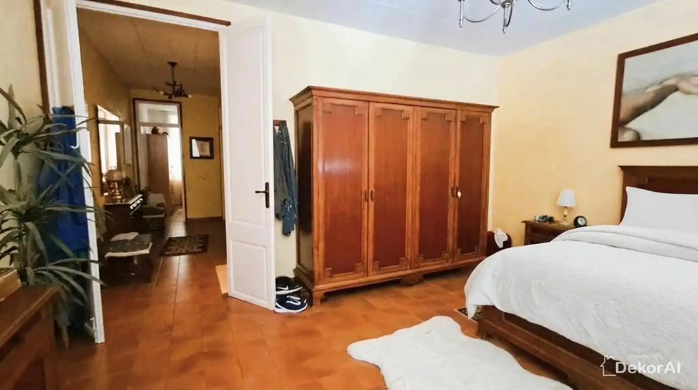 Dormitori de Casa adosada en venda en Mataró amb Aire condicionat, Calefacció i Jardí privat