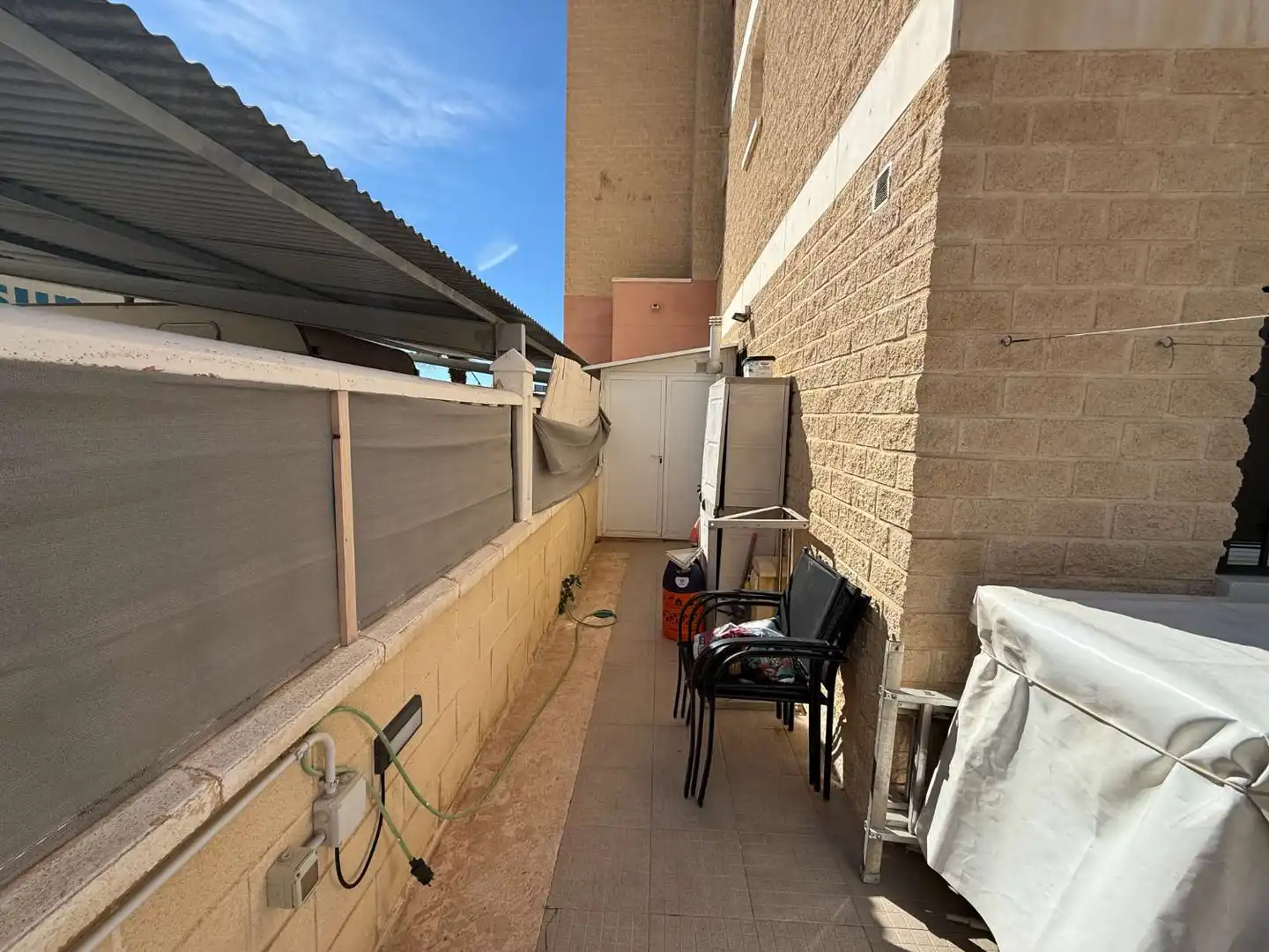 Terraza de Apartamento en venta en Nueva Torrevieja - Aguas Nuevas