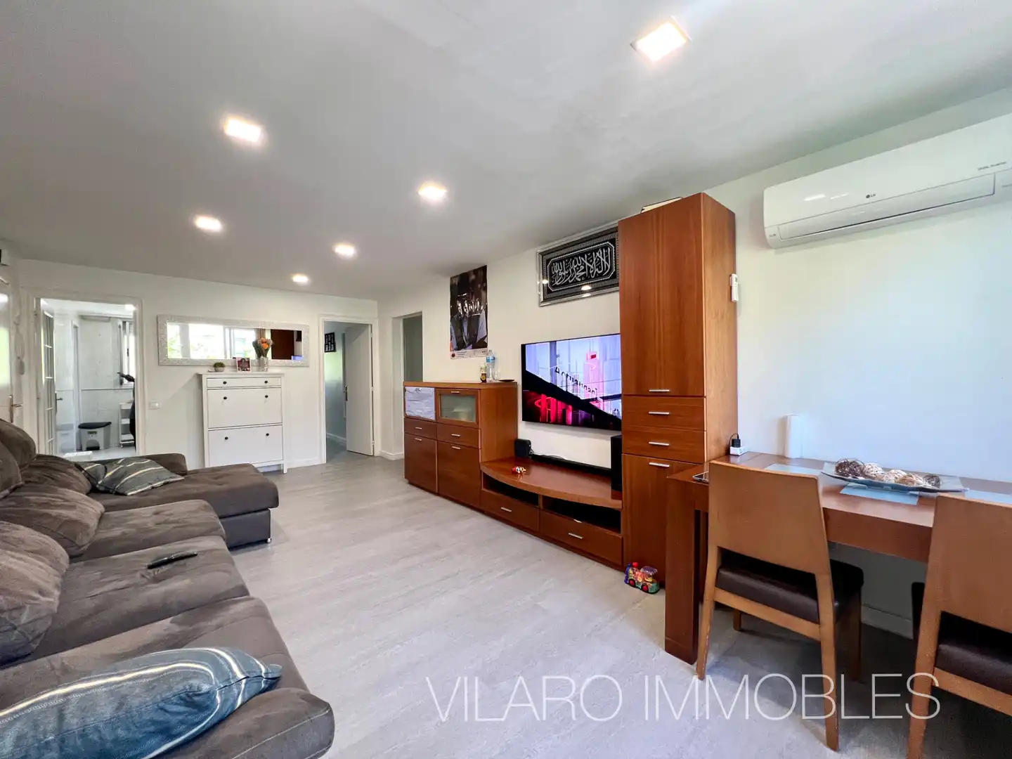 Sala de estar de Piso en venta en Terrassa con Aire acondicionado, Calefacción y Parquet