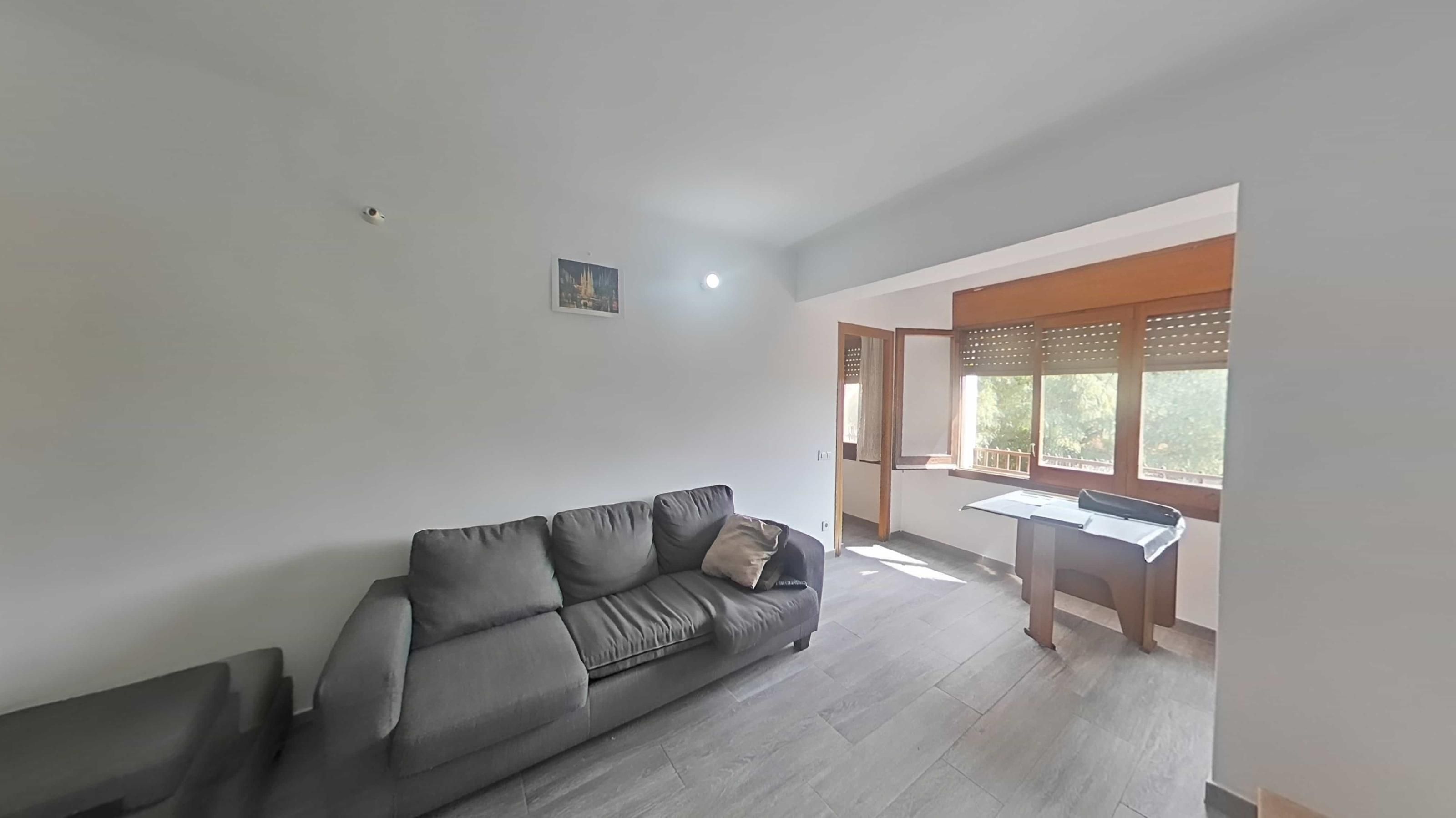 Living room of Flat for sale in  Barcelona Capital  with Parquet flooring