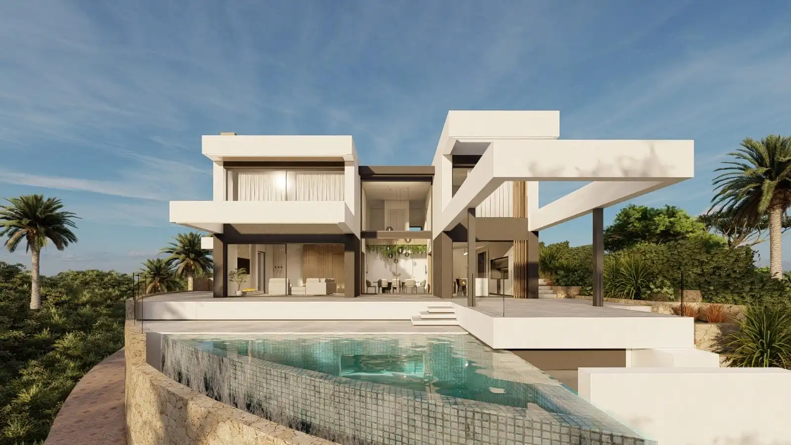 Villa con terrazza in vendita a Calle Bauhinias de Baviera 10
