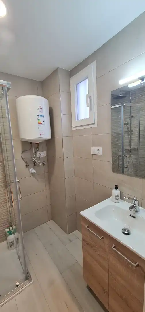 Baño de Piso de alquiler en Alcorcón con Lavadora
