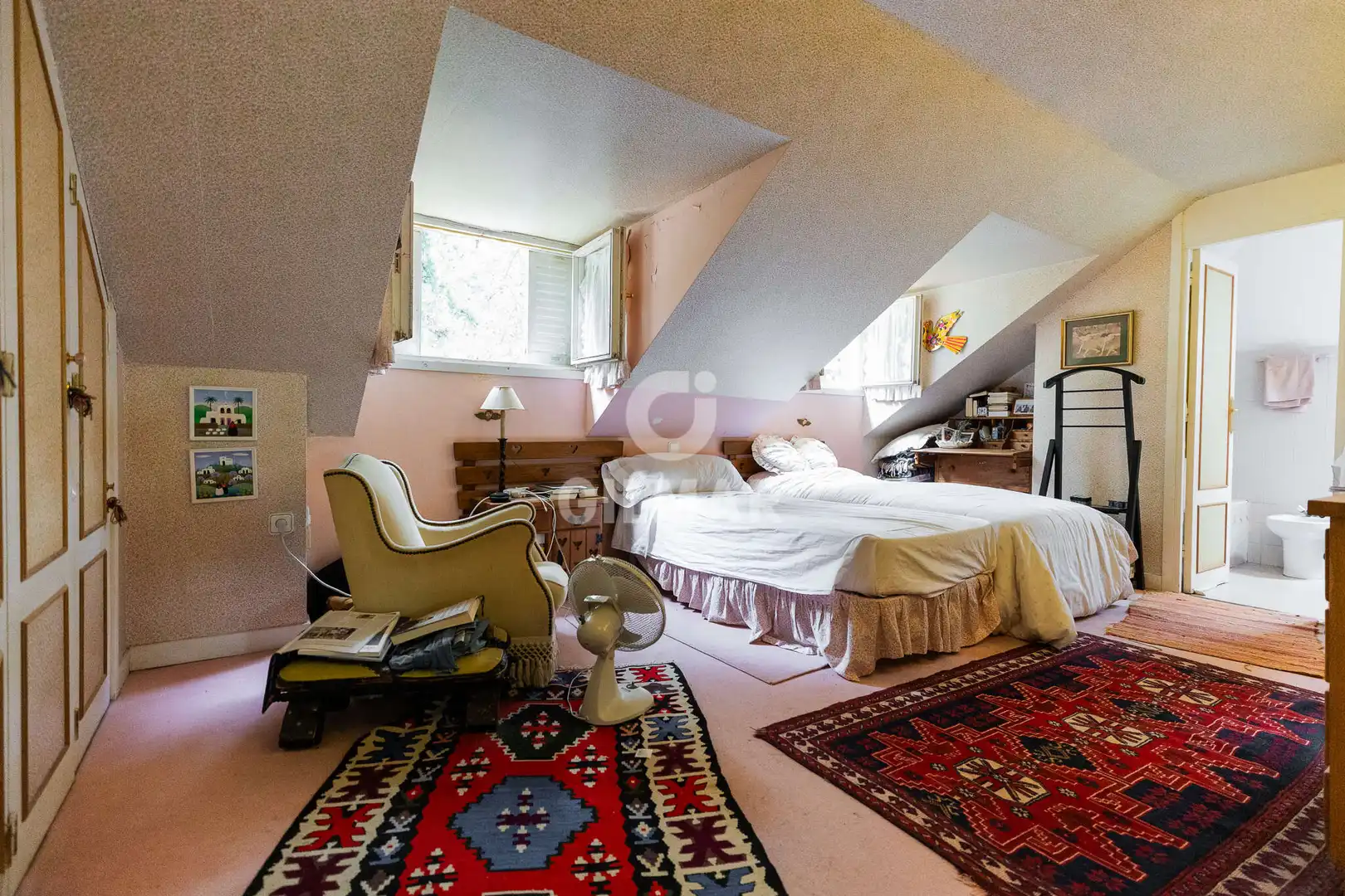Dormitori de Casa o xalet en venda en San Lorenzo de El Escorial amb Calefacció i Jardí privat