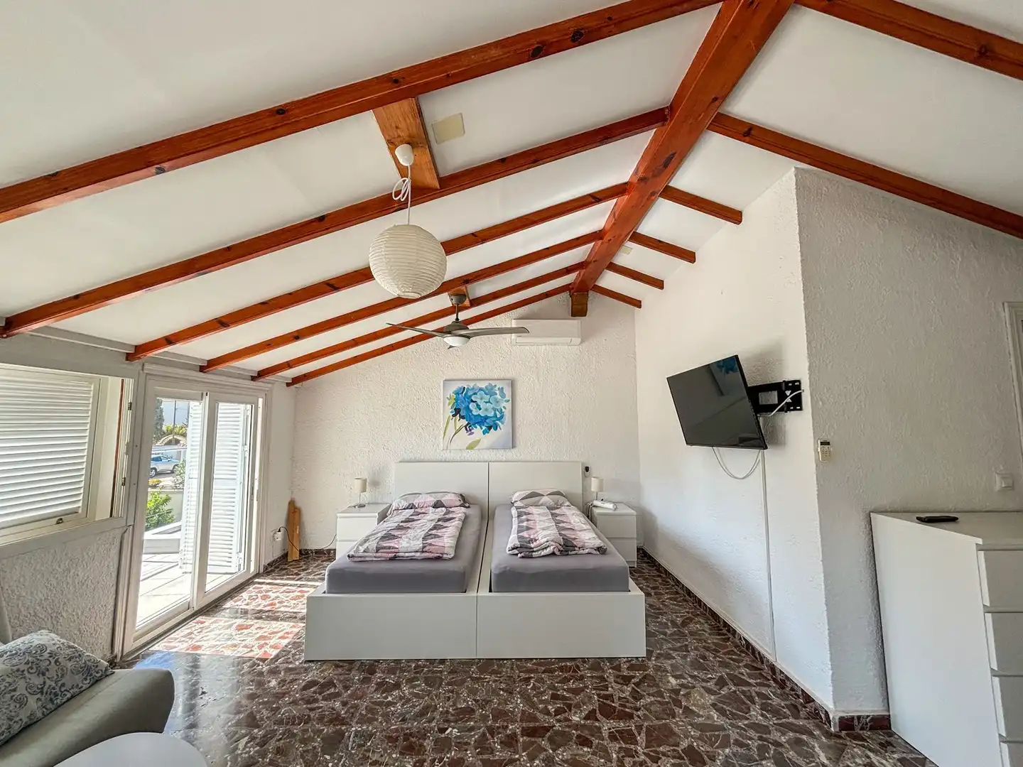 Bedroom of Houses for rent in Orihuela  with Air Conditioner, Private garden and Terrace