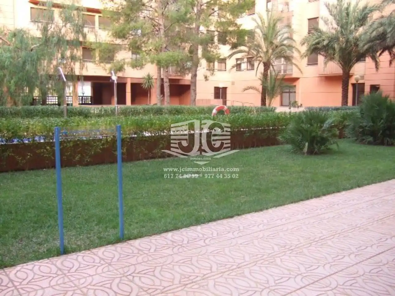 Jardín de Piso de alquiler en Tortosa con Aire acondicionado, Terraza y Amueblado