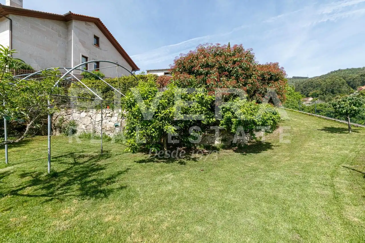 Jardín de Casa o chalet en venta en O Rosal   con Calefacción, Jardín privado y Terraza