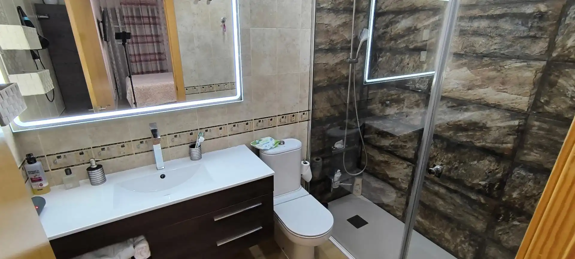 Baño de Planta baja en venta en Villanueva del Río Segura con Aire acondicionado, Calefacción y Jardín privado