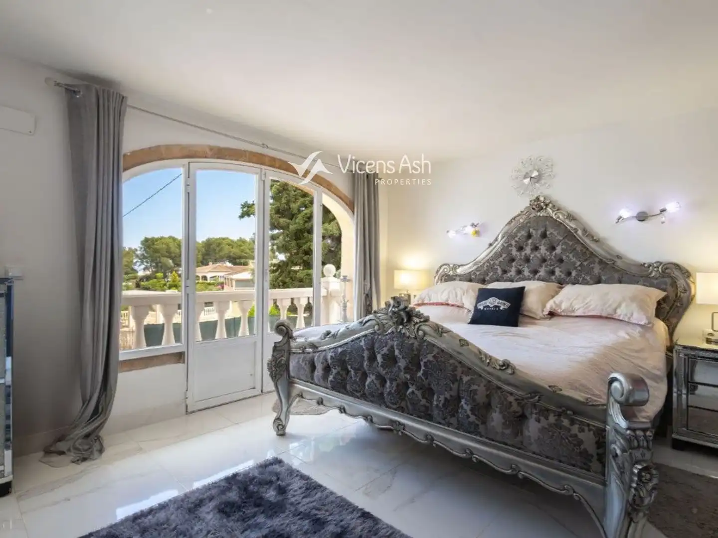 Bedroom of Houses for sale in Jávea / Xàbia  with Air Conditioner, Terrace and Storage room