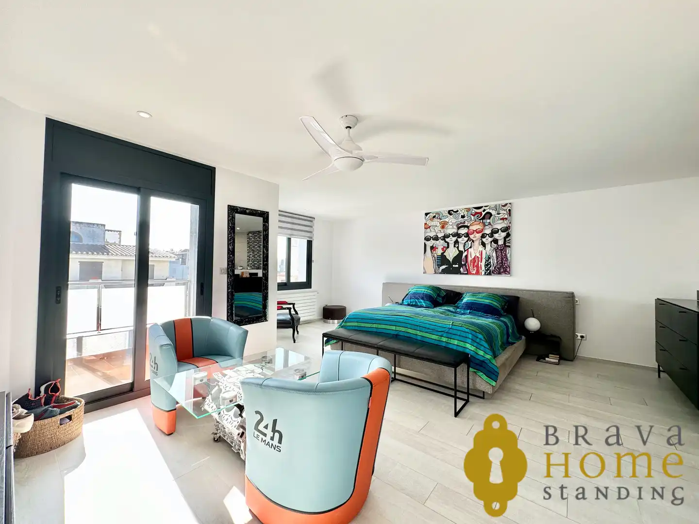 Sala de estar de Casa o chalet en venta en Empuriabrava con Aire acondicionado, Terraza y Piscina