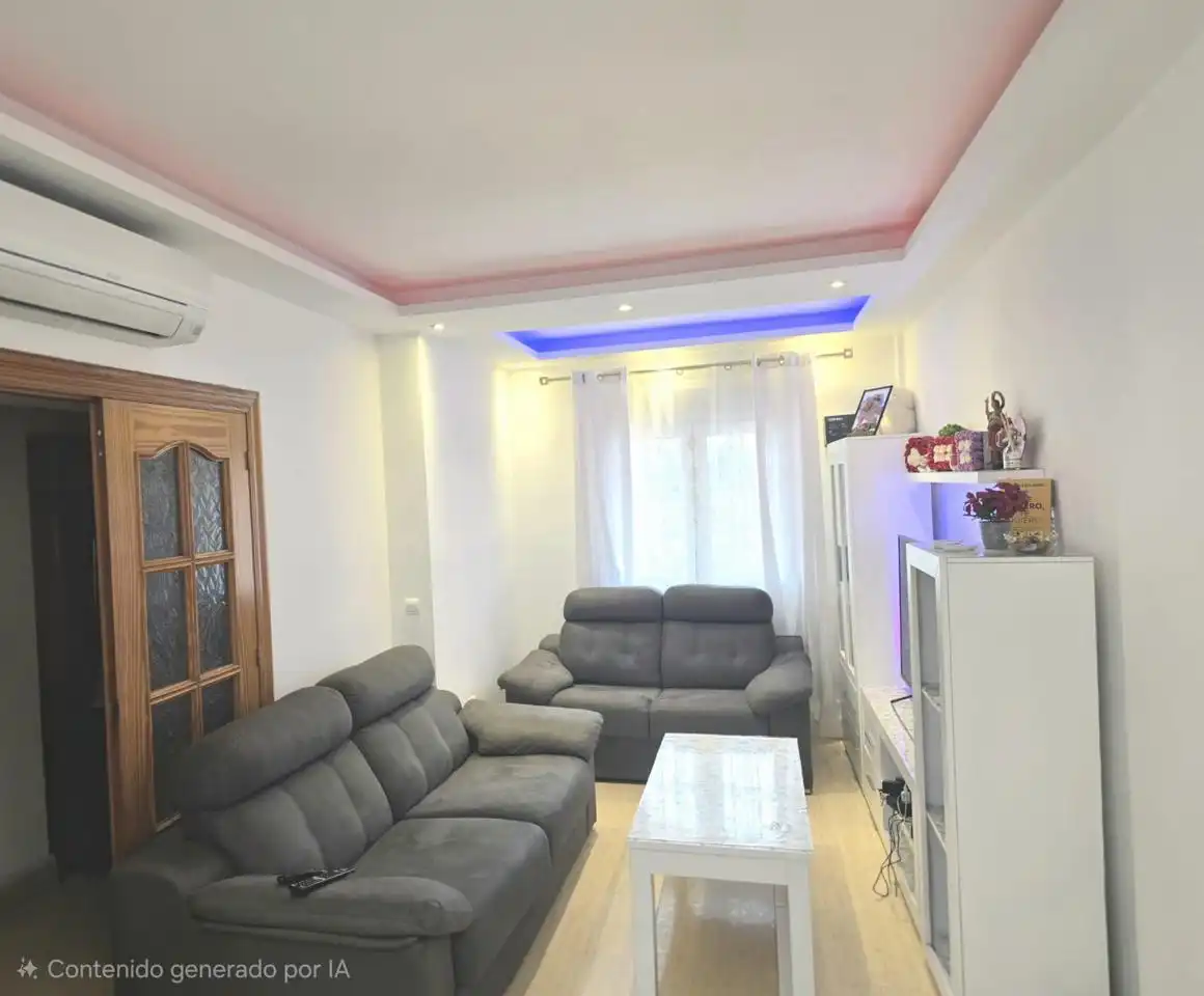 Sala de estar de Casa adosada en venta en Antas con Aire acondicionado, Terraza y Piscina