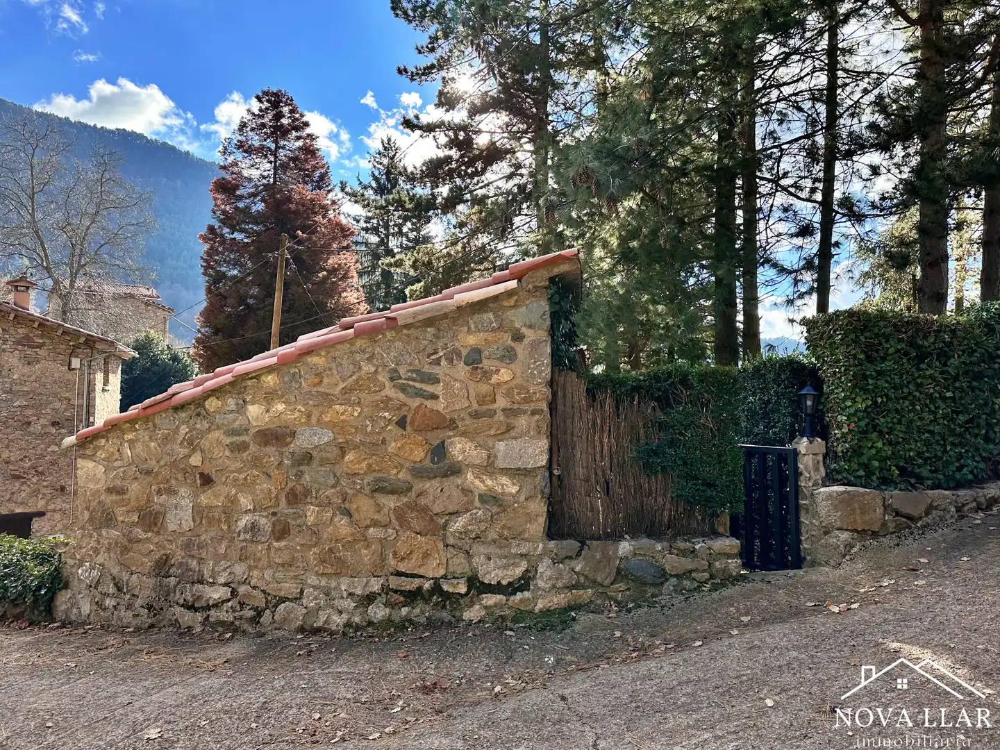 Vista exterior de Casa o chalet en venta en Ribes de Freser con Calefacción, Jardín privado y Parquet
