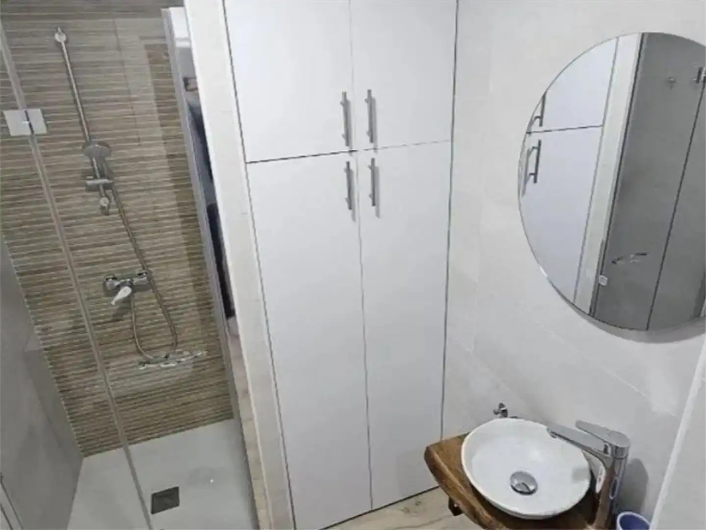 Badezimmer von Wohnung zur Miete in Málaga Capital mit Klimaanlage