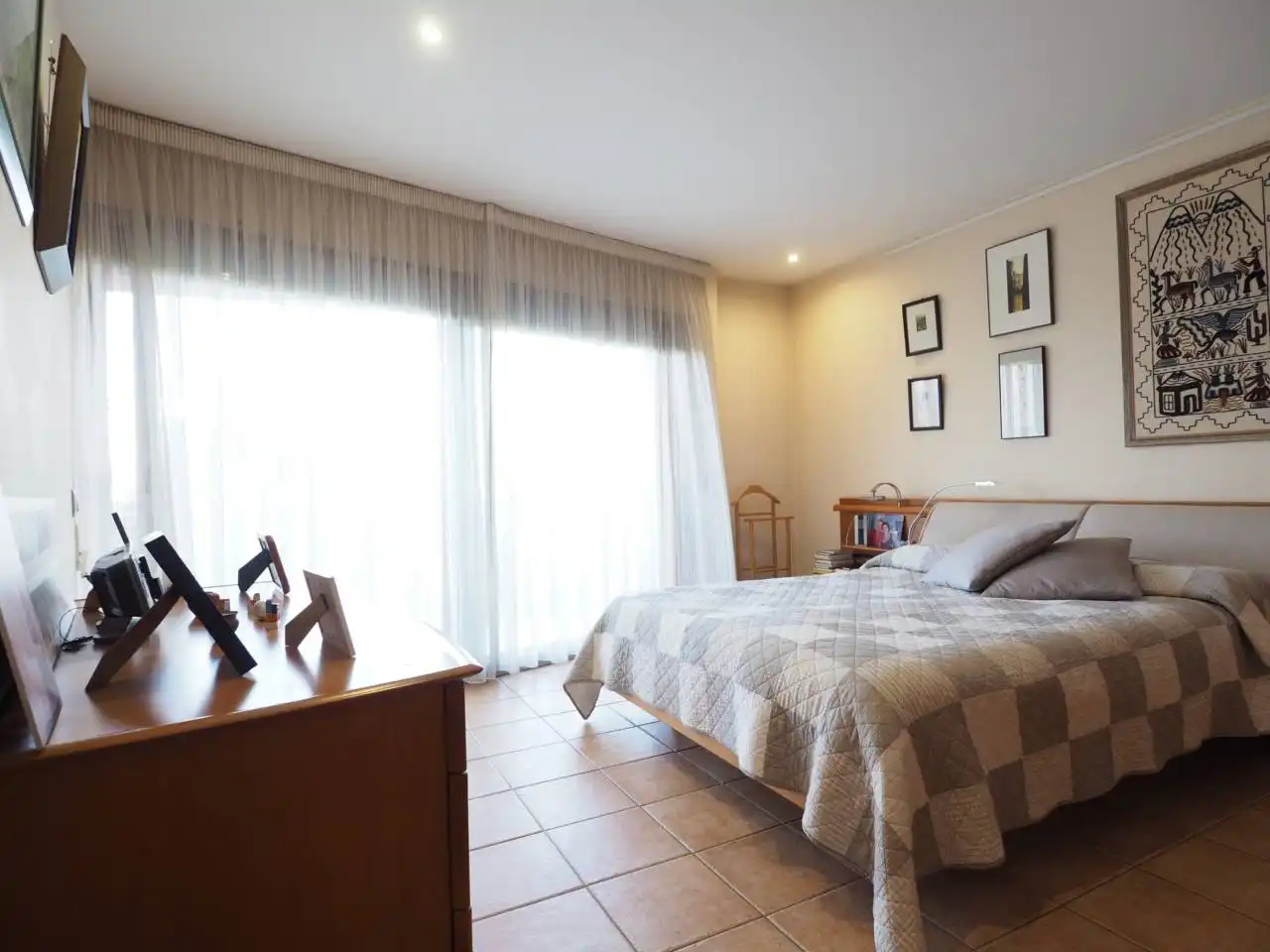 Dormitori de Casa adosada en venda en Granollers amb Calefacció, Jardí privat i Terrassa