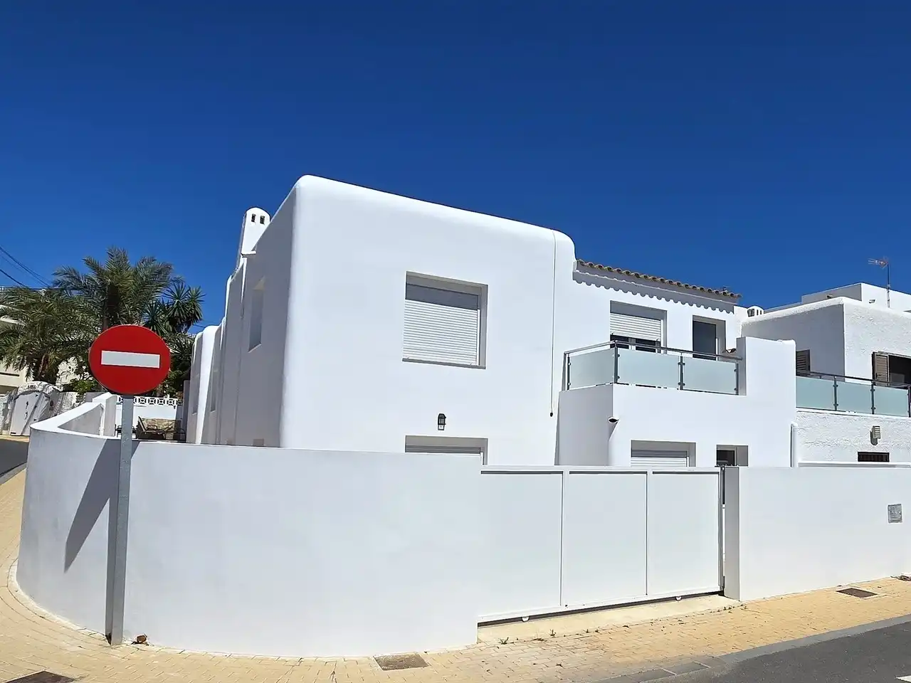 Exterior view of Houses for sale in Mojácar  with Air Conditioner, Terrace and Swimming Pool