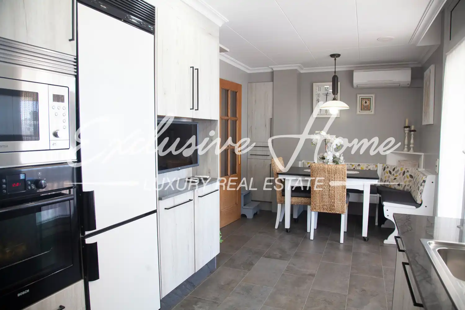 Kitchen of Attic for sale in Benicarló  with Air Conditioner, Terrace and Furnished